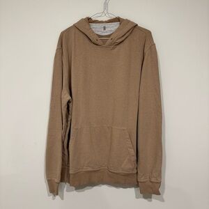 Brunello Cucinelli Mens French Terry Pullover Hoodie Sweatshirt Size XL